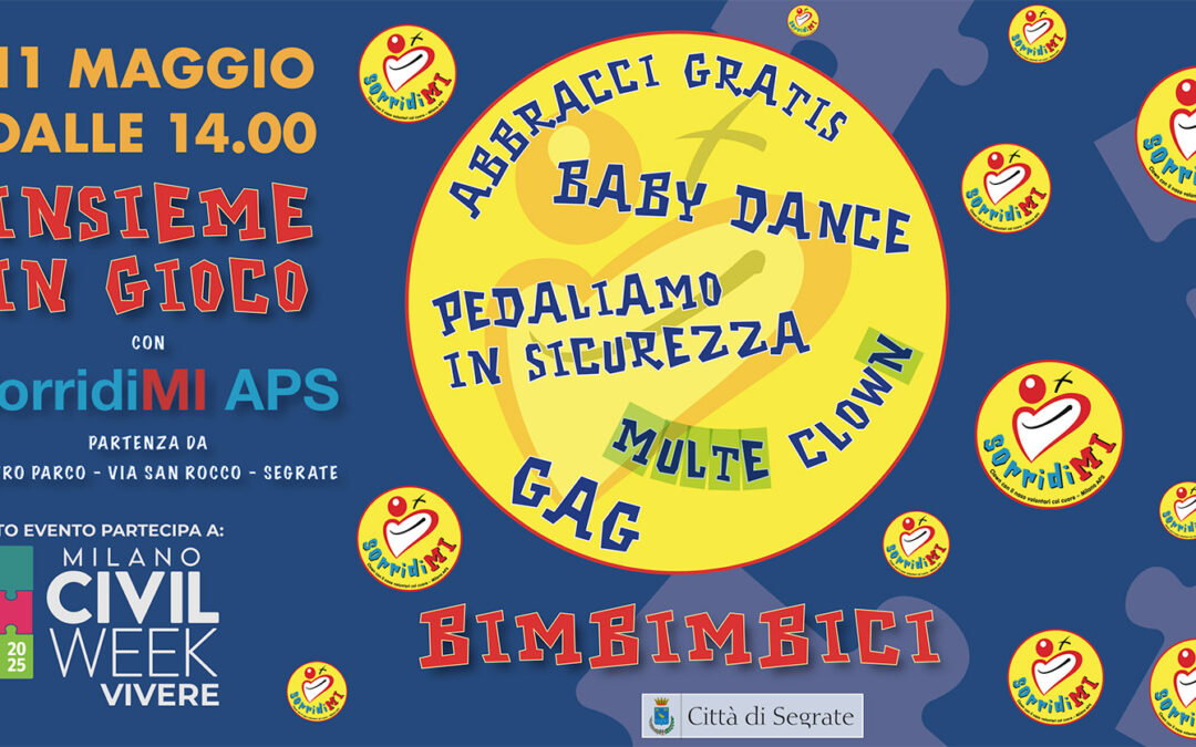 SORRIDIMI A MILANO CIVIL WEEK 2025 con BIMBIMBICI