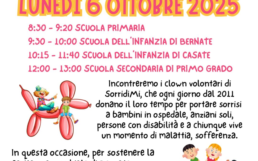 SORRIDIMI SI RACCONTA ALLA GIORNATA DEL DONO