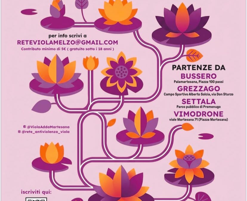 SORRIDIMI ALLA “7a CAMMINATA RETE VIOLA” contro la Violenza di genere